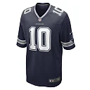 Zennovawear Men's Dallas Cowboys Cooper Rush Navy Game Player Jersey