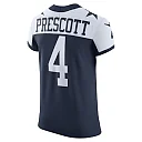 Zennovawear Men's Dallas Cowboys Dak Prescott Navy Alternate Vapor Elite Player Jersey