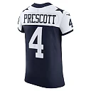 Zennovawear Men's Dallas Cowboys Dak Prescott Navy Alternate Vapor F.U.S.E. Elite Jersey