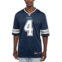 Zennovawear Men's Dallas Cowboys Dak Prescott Navy Game Team Jersey