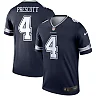 Zennovawear Men's Dallas Cowboys Dak Prescott Navy Team Legend Player Performance Top