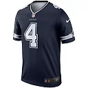 Zennovawear Men's Dallas Cowboys Dak Prescott Navy Team Legend Player Performance Top