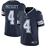Zennovawear Men's Dallas Cowboys Dak Prescott Navy Vapor Limited Player Jersey