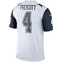 Zennovawear Men's Dallas Cowboys Dak Prescott White Alternate Legend Player Performance Top