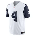 Zennovawear Men's Dallas Cowboys Dak Prescott White Vapor F.U.S.E. Limited Jersey