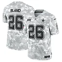 Zennovawear Men's Dallas Cowboys DaRon Bland Arctic Camo 2024 Salute to Service Limited Jersey