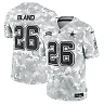 Zennovawear Men's Dallas Cowboys DaRon Bland Arctic Camo 2024 Salute to Service Limited Jersey