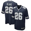 Zennovawear Men's Dallas Cowboys DaRon Bland Navy Game Jersey
