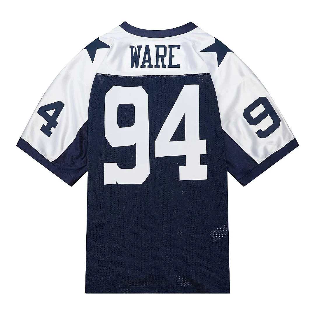 Zennovawear Men's Dallas Cowboys DeMarcus Ware Mitchell & Ness Navy 2011 Throwback Retired Player Jersey