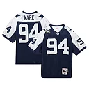 Zennovawear Men's Dallas Cowboys DeMarcus Ware Mitchell & Ness Navy 2011 Throwback Retired Player Jersey
