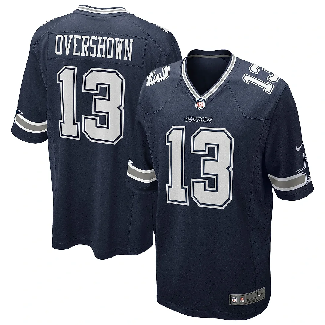 Zennovawear Men's Dallas Cowboys DeMarvion Overshown Navy Game Jersey