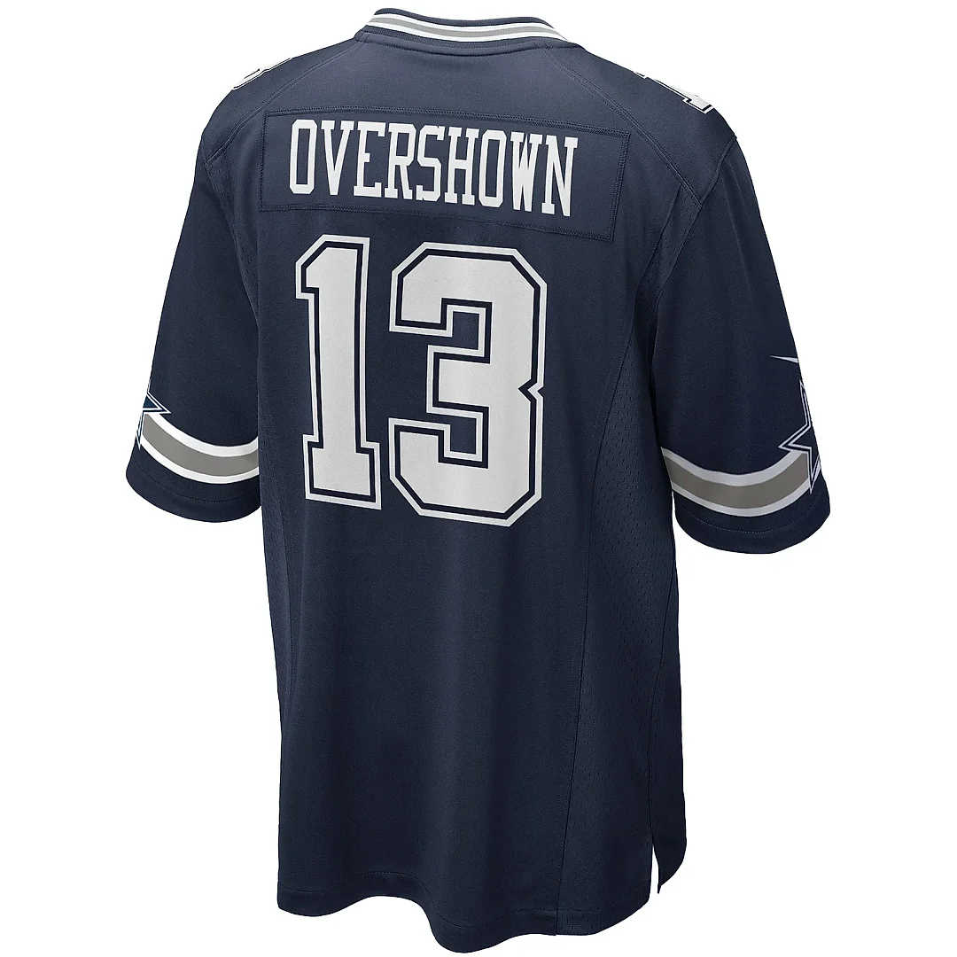 Zennovawear Men's Dallas Cowboys DeMarvion Overshown Navy Game Jersey
