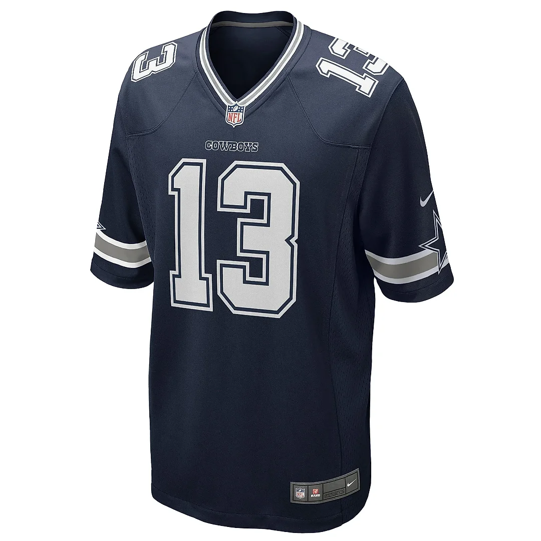 Zennovawear Men's Dallas Cowboys DeMarvion Overshown Navy Game Jersey