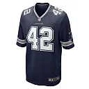 Zennovawear Men's Dallas Cowboys Deuce Vaughn Navy Game Jersey
