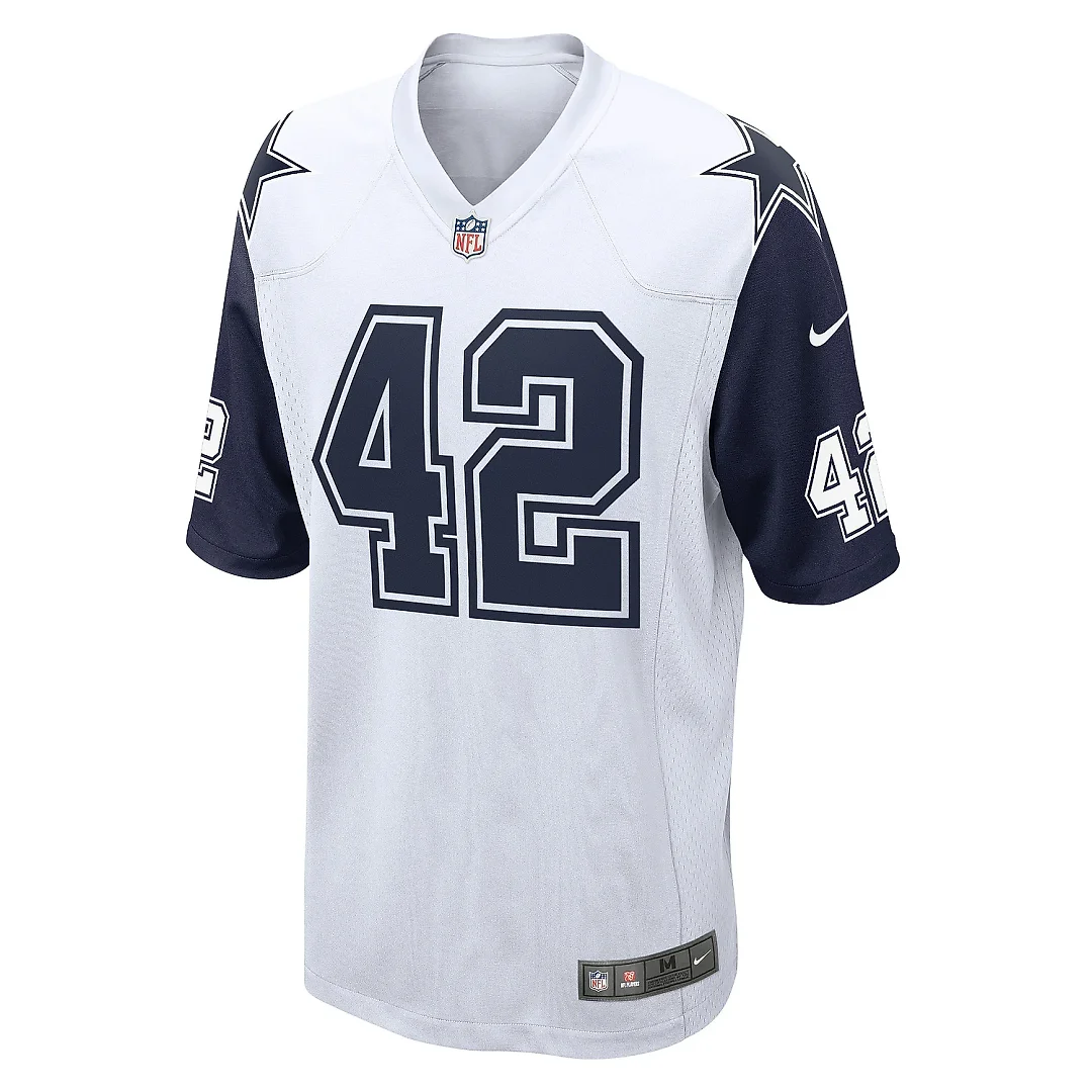 Zennovawear Men's Dallas Cowboys Deuce Vaughn White Alternate Game Jersey