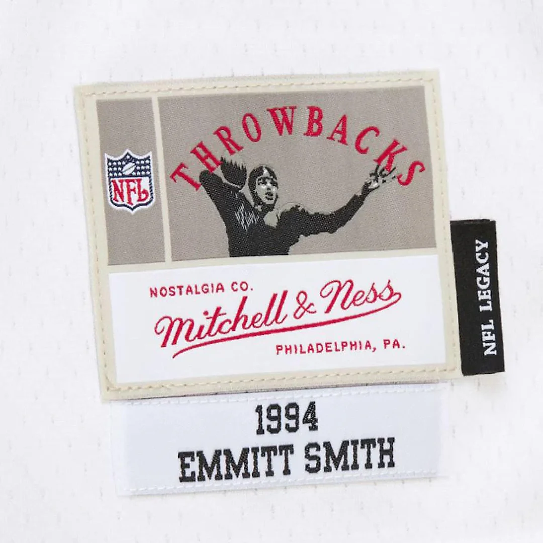 Zennovawear Men's Dallas Cowboys Emmitt Smith Mitchell & Ness White 1994 Alternate Legacy Jersey