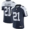 Zennovawear Men's Dallas Cowboys Ezekiel Elliott Navy Alternate Vapor Limited Jersey