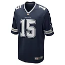 Zennovawear Men's Dallas Cowboys Ezekiel Elliott Navy Team Game Jersey