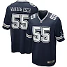 Zennovawear Men's Dallas Cowboys Leighton Vander Esch Navy Team Game Jersey