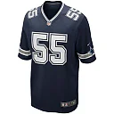 Zennovawear Men's Dallas Cowboys Leighton Vander Esch Navy Team Game Jersey