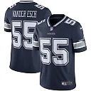 Zennovawear Men's Dallas Cowboys Leighton Vander Esch Navy Vapor Limited Player Jersey