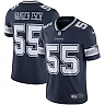 Zennovawear Men's Dallas Cowboys Leighton Vander Esch Navy Vapor Limited Player Jersey