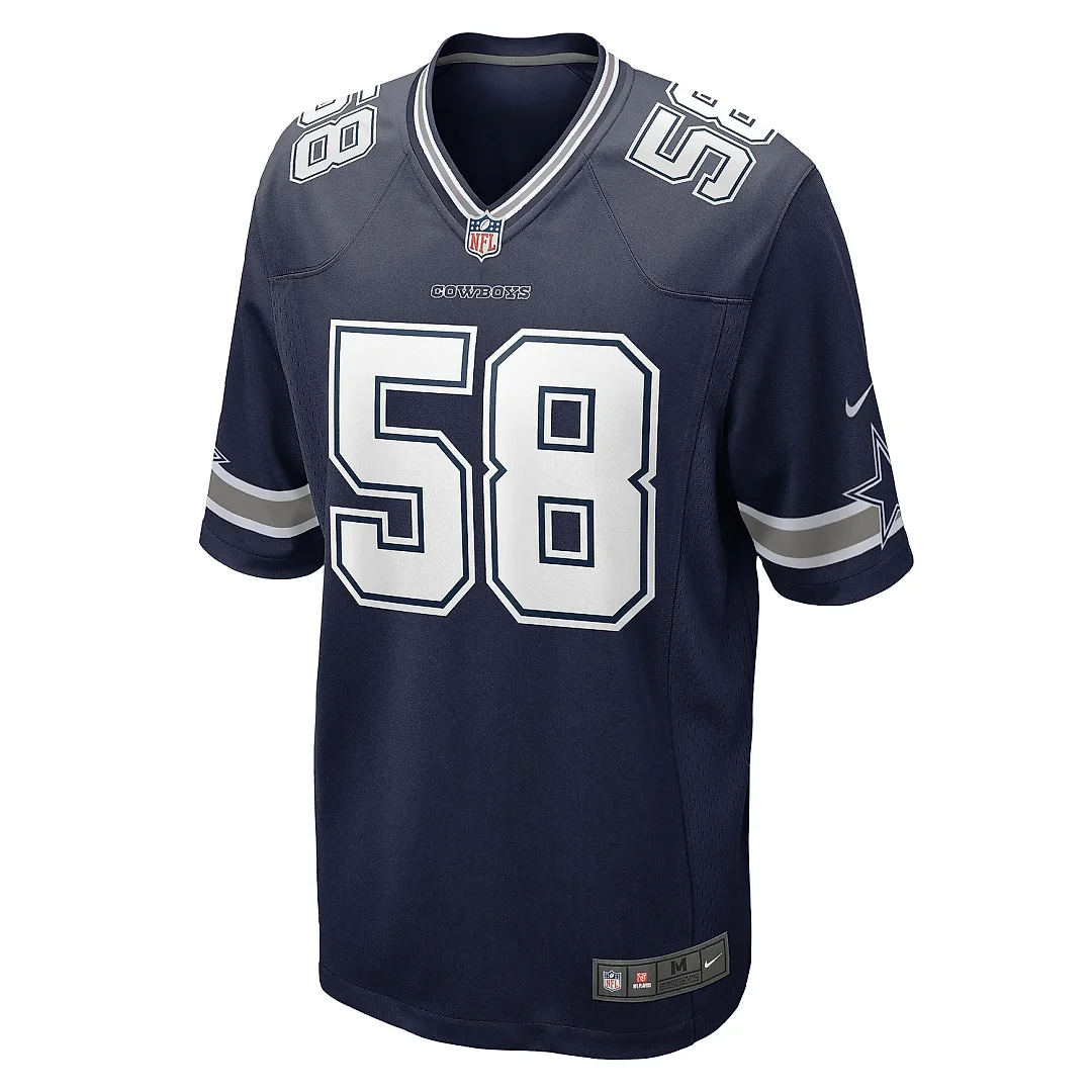 Zennovawear Men's Dallas Cowboys Mazi Smith Navy Game Jersey