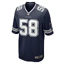 Zennovawear Men's Dallas Cowboys Mazi Smith Navy Game Jersey
