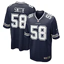 Zennovawear Men's Dallas Cowboys Mazi Smith Navy Game Jersey