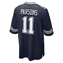 Zennovawear Men's Dallas Cowboys Micah Parsons Navy Game Jersey