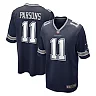 Zennovawear Men's Dallas Cowboys Micah Parsons Navy Game Jersey