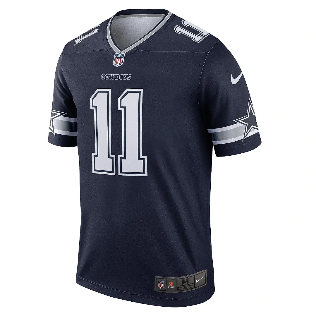Zennovawear Men's Dallas Cowboys Micah Parsons Navy Team Legend Player Performance Top