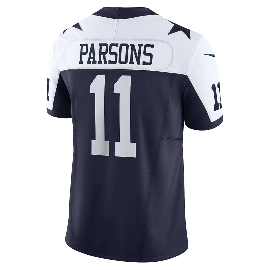 Zennovawear Men's Dallas Cowboys Micah Parsons Navy Vapor F.U.S.E. Limited Jersey