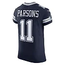 Zennovawear Men's Dallas Cowboys Micah Parsons Navy Vapor F.U.S.E. Elite Jersey