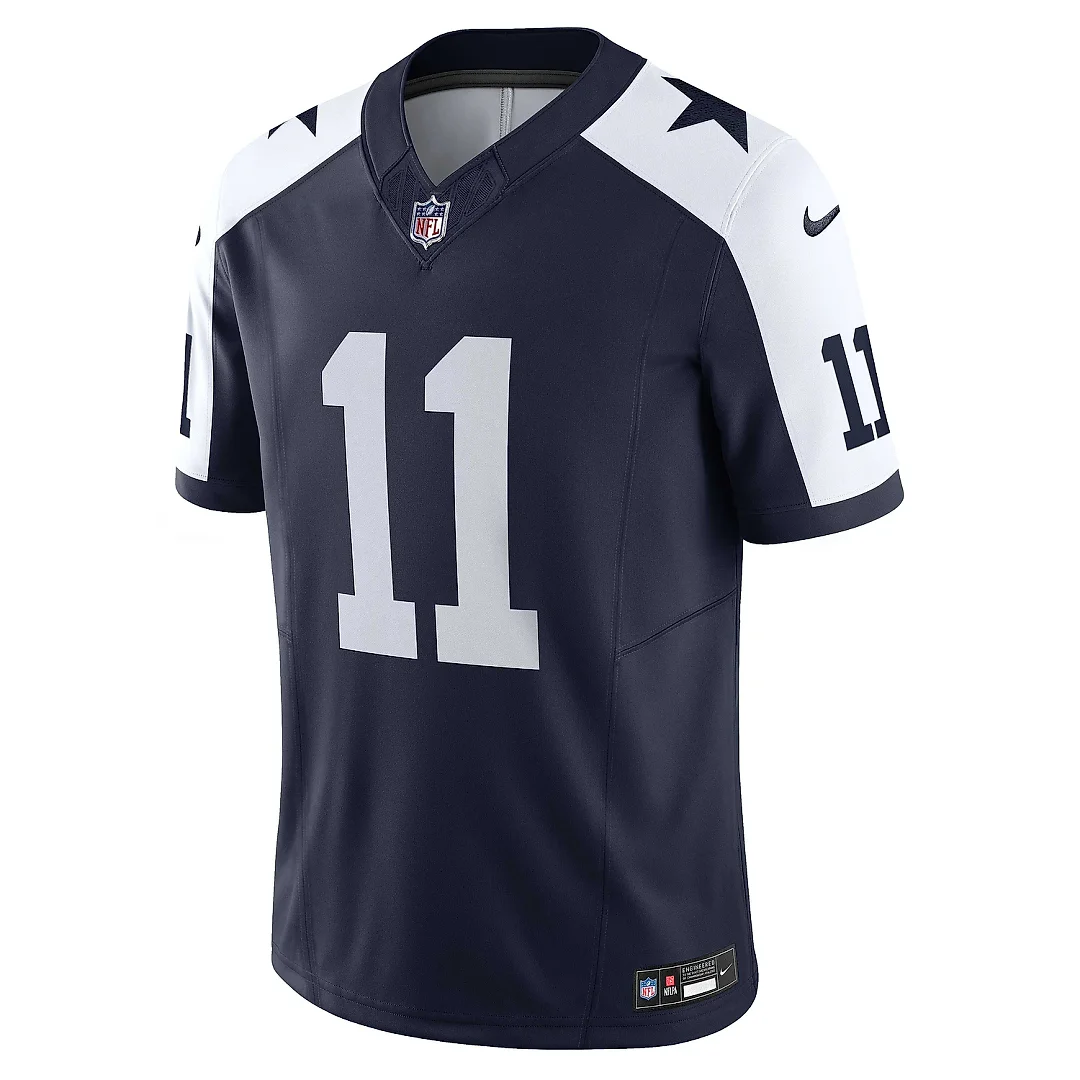 Zennovawear Men's Dallas Cowboys Micah Parsons Navy Vapor F.U.S.E. Limited Jersey