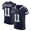 Zennovawear Men's Dallas Cowboys Micah Parsons Navy Vapor F.U.S.E. Elite Jersey