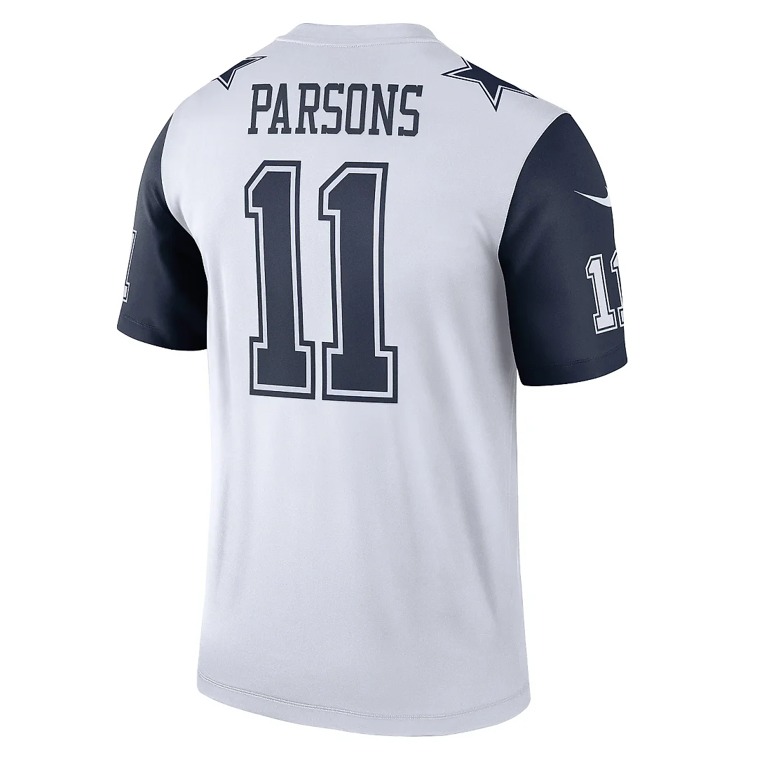 Zennovawear Men's Dallas Cowboys Micah Parsons White Alternate Legend Player Performance Top