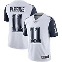 Zennovawear Men's Dallas Cowboys Micah Parsons White Alternate 2 Vapor Limited Jersey