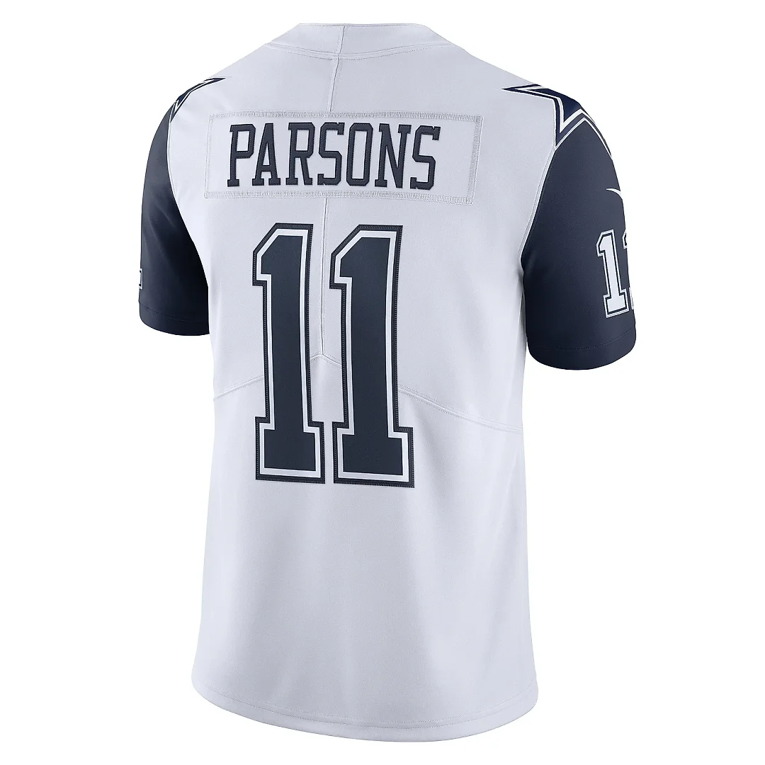 Zennovawear Men's Dallas Cowboys Micah Parsons White Alternate 2 Vapor Limited Jersey