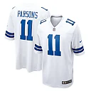 Zennovawear Men's Dallas Cowboys Micah Parsons White Game Player Jersey