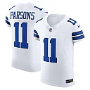 Zennovawear Men's Dallas Cowboys Micah Parsons White Vapor F.U.S.E. Elite Jersey