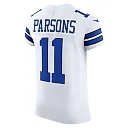 Zennovawear Men's Dallas Cowboys Micah Parsons White Vapor F.U.S.E. Elite Jersey