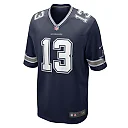 Zennovawear Men's Dallas Cowboys Michael Gallup Navy Game Jersey