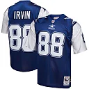 Zennovawear Men's Dallas Cowboys Michael Irvin Mitchell & Ness Navy Legacy Jersey