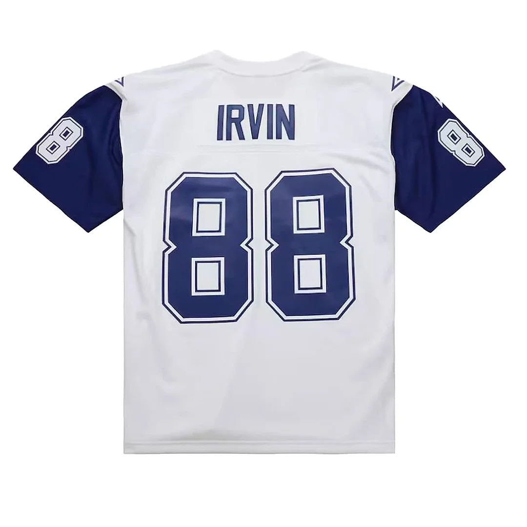 Zennovawear Men's Dallas Cowboys Michael Irvin Mitchell & Ness White 1994 Alternate Legacy Jersey