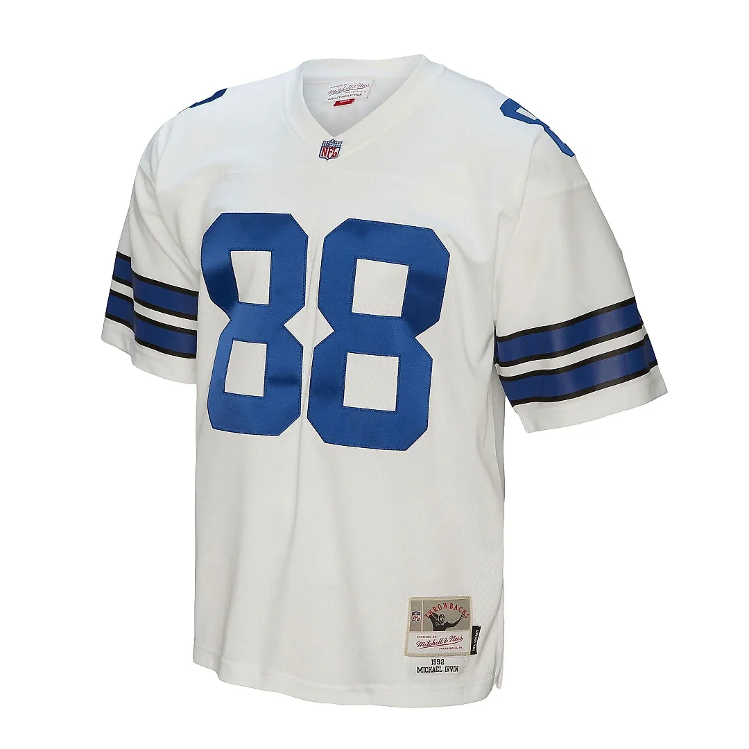 Zennovawear Men's Dallas Cowboys Michael Irvin Mitchell & Ness White Legacy Jersey