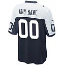 Zennovawear Men's Dallas Cowboys Navy Alternate Custom Game Jersey