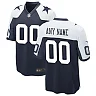 Zennovawear Men's Dallas Cowboys Navy Alternate Custom Game Jersey