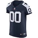 Zennovawear Men's Dallas Cowboys Navy Alternate Vapor Elite Custom Jersey