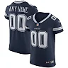 Zennovawear Men's Dallas Cowboys Navy Vapor Elite Custom Jersey